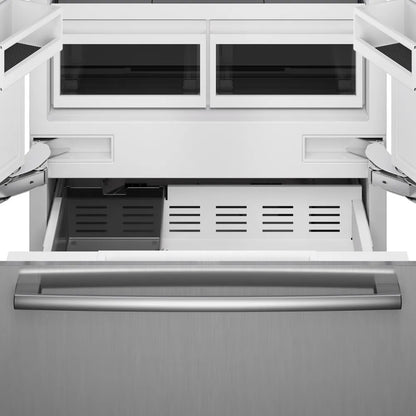 Bosch B36BT130NS Benchmark® Built-in Bottom Freezer Refrigerator 36'' Softclose® Flat Hinge