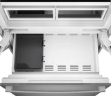 Bosch Benchmark Series B36BT130NS French Door Refrigerator, 36 inch Width, 20.1 cu. ft. Capacity, Counter Depth, Water Dispenser (Interior), Ice Dispenser (Freezer Located), ENERGY STAR Certified, Stainless Steel colour