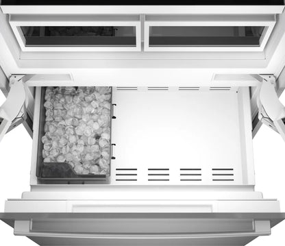 Bosch B36BT130NS Benchmark® Built-in Bottom Freezer Refrigerator 36'' Softclose® Flat Hinge