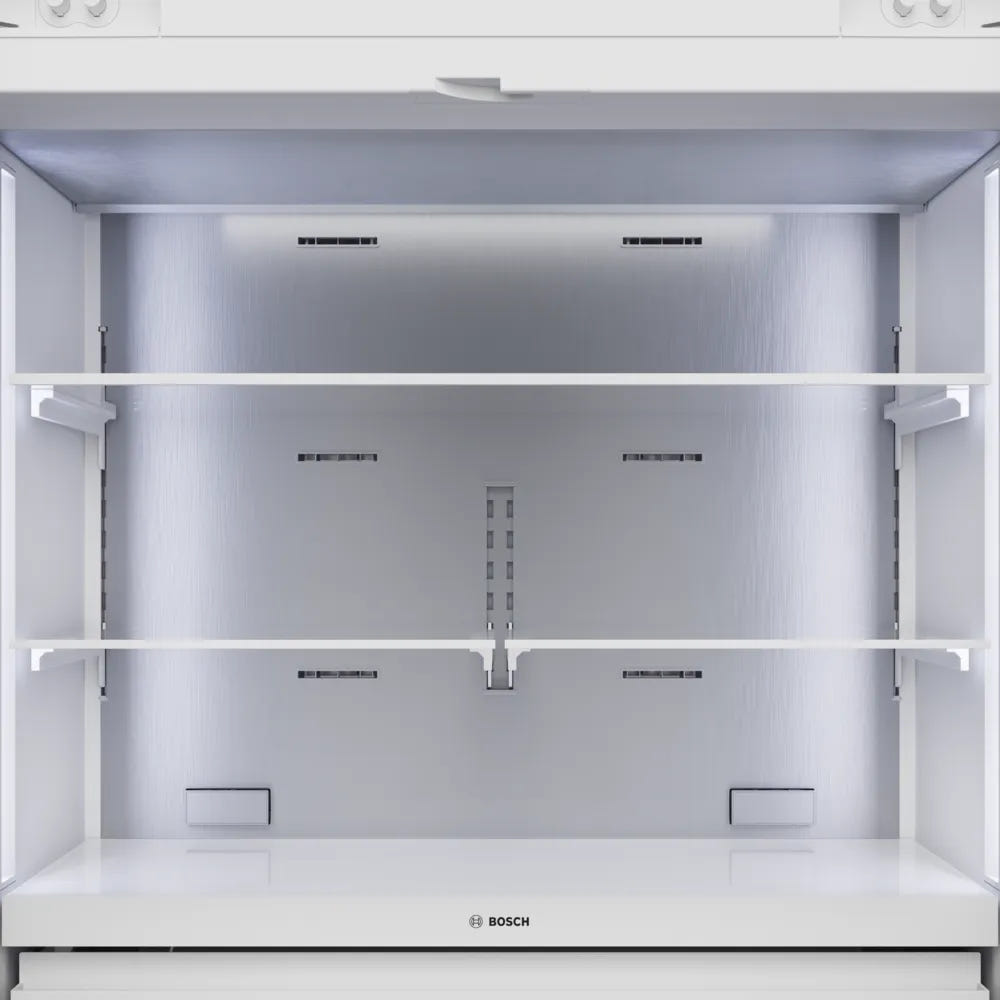 Bosch B36BT130NS Benchmark® Built-in Bottom Freezer Refrigerator 36'' Softclose® Flat Hinge