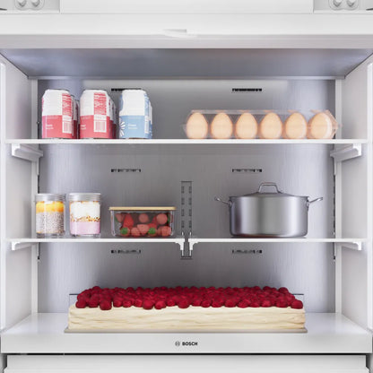 Bosch B36BT130NS Benchmark® Built-in Bottom Freezer Refrigerator 36'' Softclose® Flat Hinge