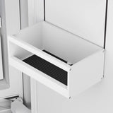 Bosch Benchmark Series B36BT130NS French Door Refrigerator, 36 inch Width, 20.1 cu. ft. Capacity, Counter Depth, Water Dispenser (Interior), Ice Dispenser (Freezer Located), ENERGY STAR Certified, Stainless Steel colour