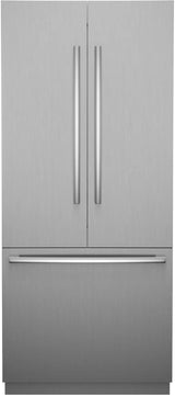 Bosch Benchmark Series B36BT130NS French Door Refrigerator, 36 inch Width, 20.1 cu. ft. Capacity, Counter Depth, Water Dispenser (Interior), Ice Dispenser (Freezer Located), ENERGY STAR Certified, Stainless Steel colour