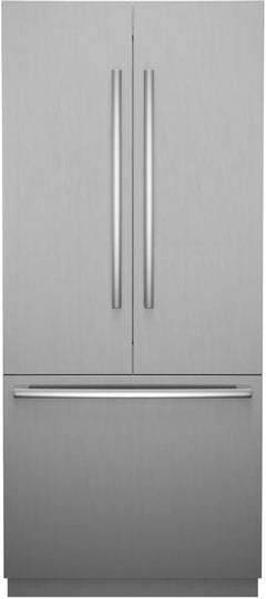 Bosch Benchmark Series B36BT130NS French Door Refrigerator, 36 inch Width, 20.1 cu. ft. Capacity, Counter Depth, Water Dispenser (Interior), Ice Dispenser (Freezer Located), ENERGY STAR Certified, Stainless Steel colour
