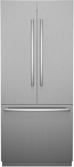 Bosch Benchmark Series B36BT130NS French Door Refrigerator, 36 inch Width, 20.1 cu. ft. Capacity, Counter Depth, Water Dispenser (Interior), Ice Dispenser (Freezer Located), ENERGY STAR Certified, Stainless Steel colour