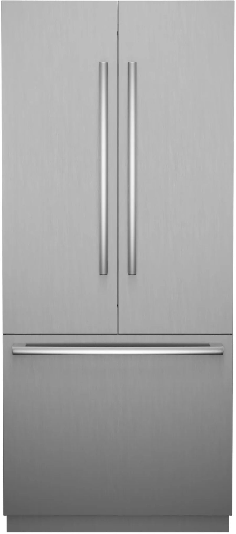 Bosch Benchmark Series B36BT130NS French Door Refrigerator, 36 inch Width, 20.1 cu. ft. Capacity, Counter Depth, Water Dispenser (Interior), Ice Dispenser (Freezer Located), ENERGY STAR Certified, Stainless Steel colour
