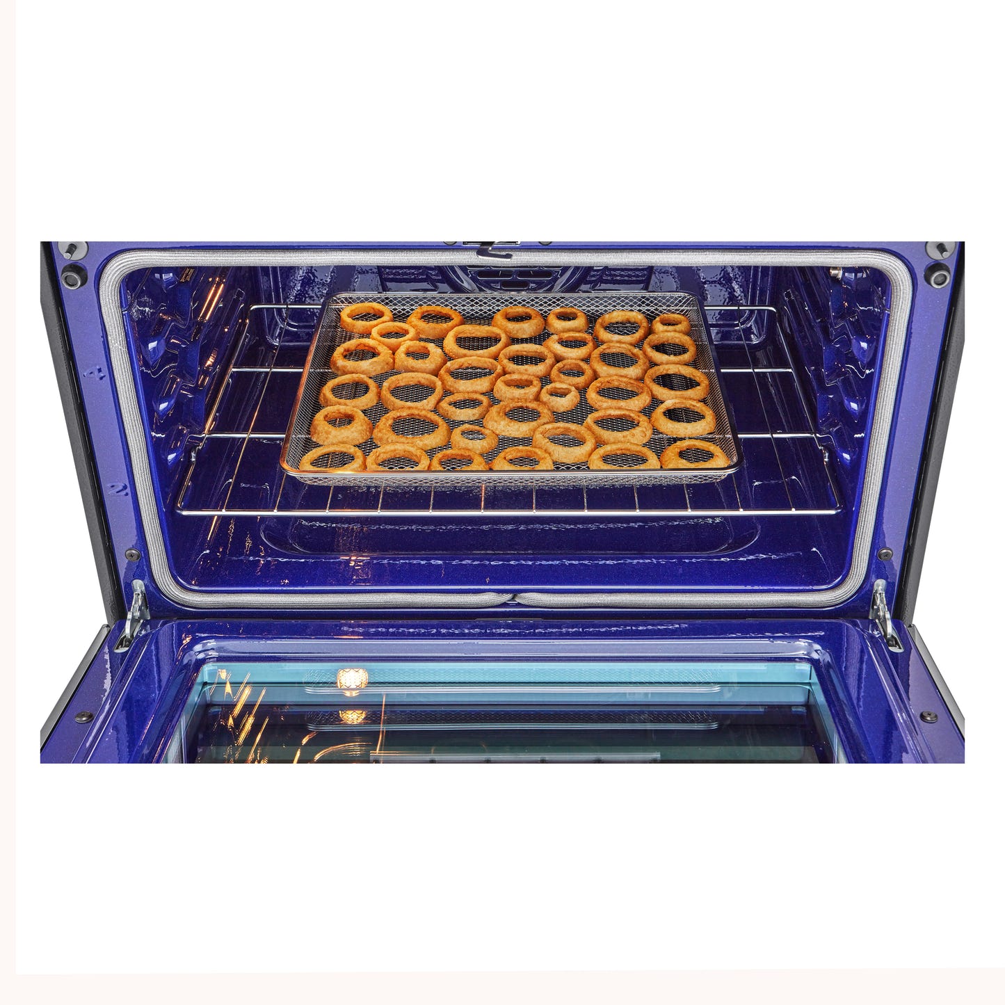 7.3 立方英尺电动双烤箱独立式炉灶，配备 ProBake Convection® 和 Air Fry LDEL7324SE
