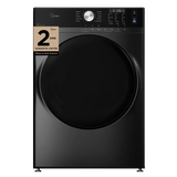 Midea MLHE52S7AGG Electric Dryer, 8.0 cu. ft. Dryer Capacity, 10 Dry Cycles, Steam Clean, 5 Temperature Settings, Vented, Stackable, Metallic Grey colour