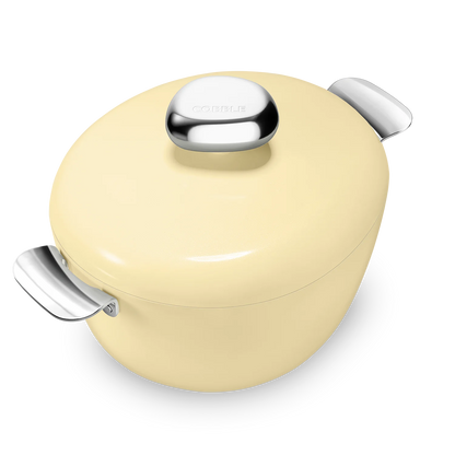 Velosan VE00601-HW Pebble Series Nonstick 8'' Dutch Oven With Lid