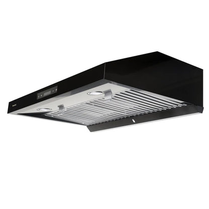 Vesta Atlanta 30" Black Stainless Steel Under Cabinet Range Hood