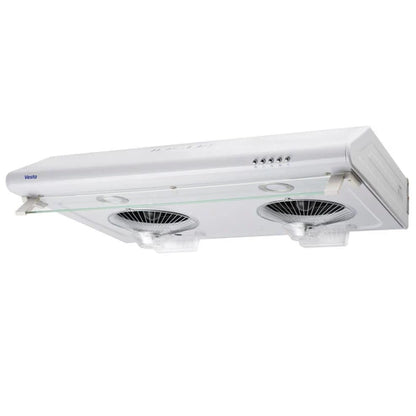 Dallas 30" white under-cabinet range hoods