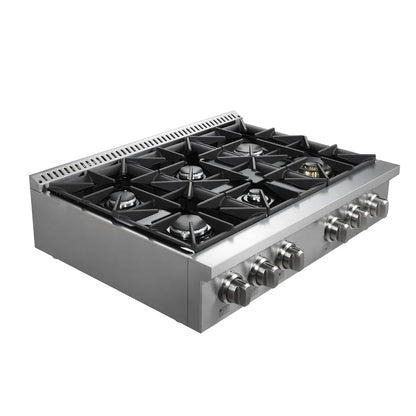 Vesta VRG-QUEBEC-36SS 36” Gas Rangetop
