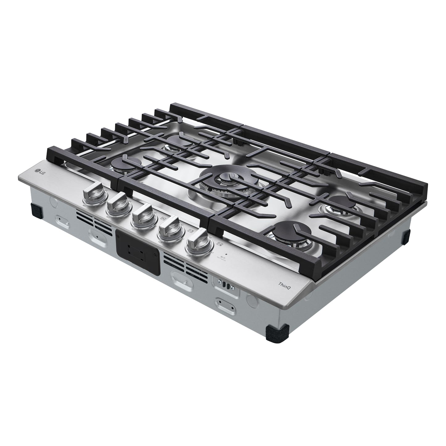 30” Smart Gas Cooktop with UltraHeat™ 22K BTU Dual Burner and LED Knobs CBGJ3027S