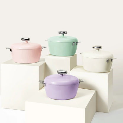 Velosan VE00601-HW Pebble Series Nonstick 8'' Dutch Oven With Lid