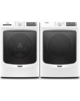 Maytag Washer MHW5630HW & Electric Dryer YMED5630HW & Stacking Kit W10869845