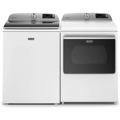 美泰克洗衣机 MVW6230HW 和电动烘干机 YMED6230HW