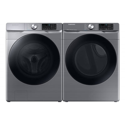Samsung Front Load Washer WF45B6300AP & Electric Dryer DVE45B6305P