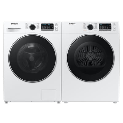 Samsung Front Load Washer WW25B6800AW & Electric Dryer DV25B6800EW