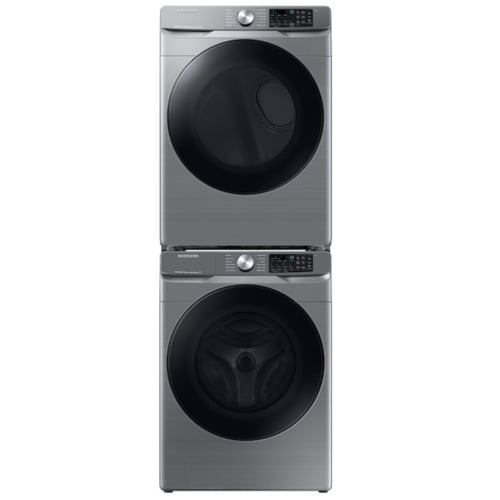 Samsung Front Load Washer & Electric Dryer Set WF45B6300AP & DVE45B6305P & SKK-8K