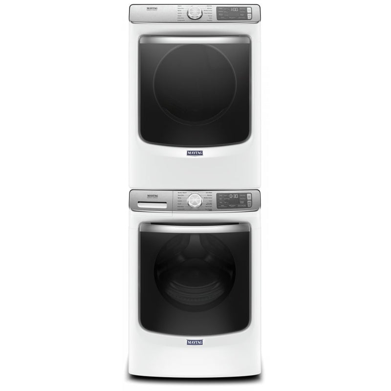 Maytag Washer MHW8630HW & Gas Dryer MGD8630HW & Stacking Kit W10869845