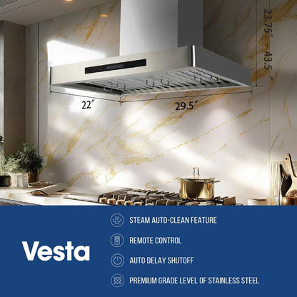 Vesta Paris 900 CFM 30" SS