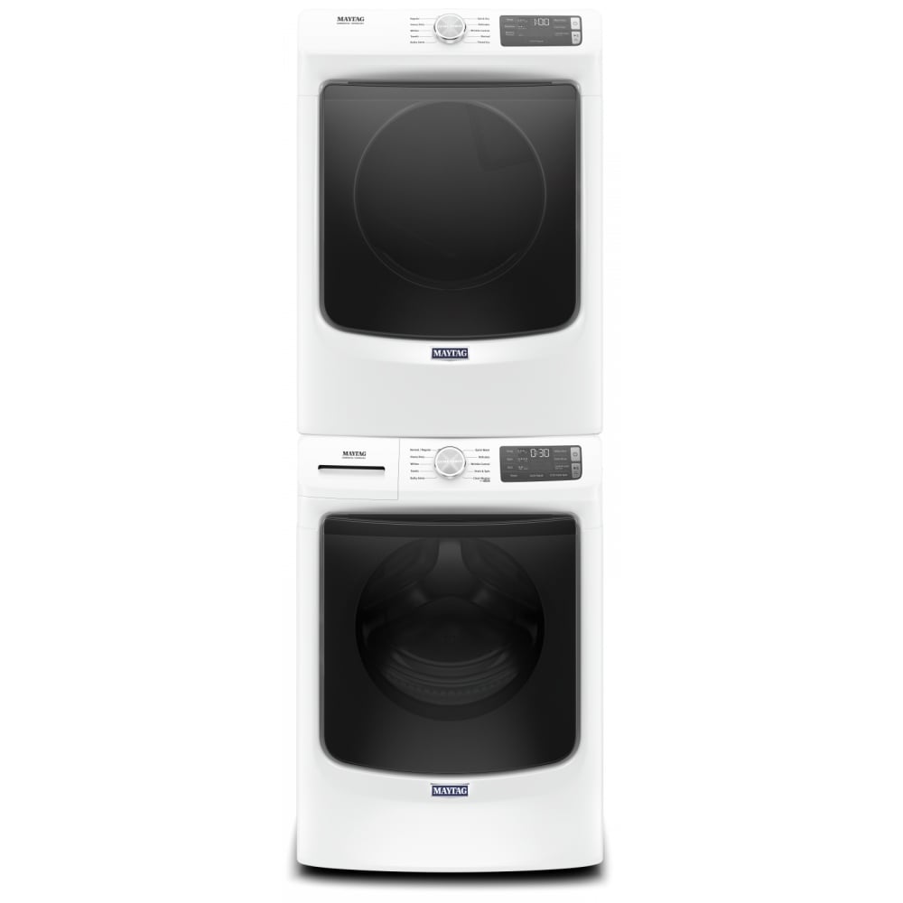 Maytag Washer MHW5630MBK & Electric Dryer YMED5630MBK Stacking Kit