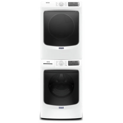 美泰克洗衣机 MHW5630HW 和燃气烘干机 MGD5630HW 及堆叠套件 W10869845