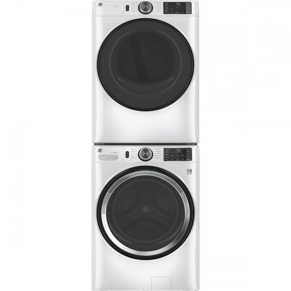 GE Washer GFW550SMNWW & Electric Dryer GFD55ESMNWW & Stacking Kit GFA28KITN