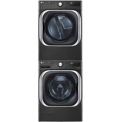 LG Washer WM8900HBA & Electric Dryer DLEX8900B & Stacking Kit KSTK2
