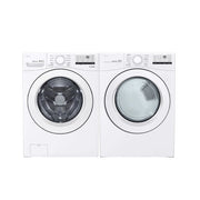 LG Washer WM3400CW & Electric Dryer DLE3400W & Stacking Kit KSTK4
