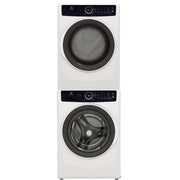 Electrolux Washer ELFW7637AW & Electric Dryer ELFE763CAW & Stacking Kit STACKIT7X