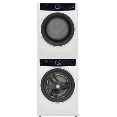 Electrolux Washer ELFW7637AW & Electric Dryer ELFE763CAW & Stacking Kit STACKIT7X