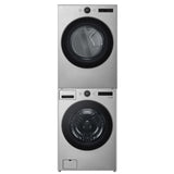 LG Washer WM5500HVA & Electric Dryer DLEX5500V & Stacking Kit KSTK4