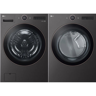 LG Washer WM6500HBA & Electric Dryer DLEX6500B