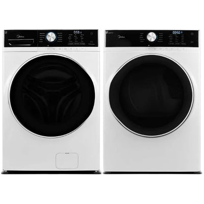 Midea MLE52N4AWW Front Load Dryer & MLH52N4AWW Washer