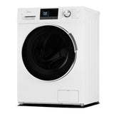 Midea MLH27N5AWWC Front Load Washer, 24 inch Width, 3.1 cu. ft. Washer Capacity, 1,300 RPM Washer Spin Speed, 16 Wash Cycles, 5 Temperature Settings, Water Heater, ENERGY STAR Certified, White colour