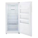 Midea MRU14F2AWW Upright Freezer, 28 inch Width, 13.8 cu. ft. Capacity, Frost Free, Interior Light (Freezer), Convertible Fridge/Freezer, White colour