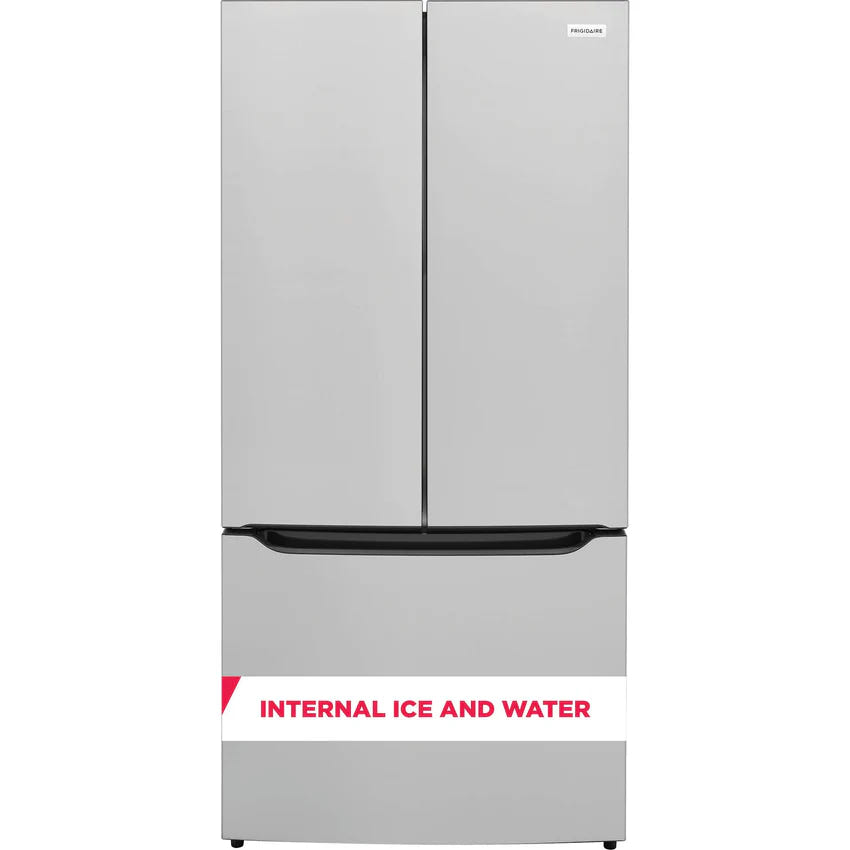 Frigidaire 17.6 立方英尺台面深度法式门冰箱 FRFG1723AV