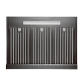 Akron 850CFM 30'' Black Stainless Steel Under Cabinet Range Hoods