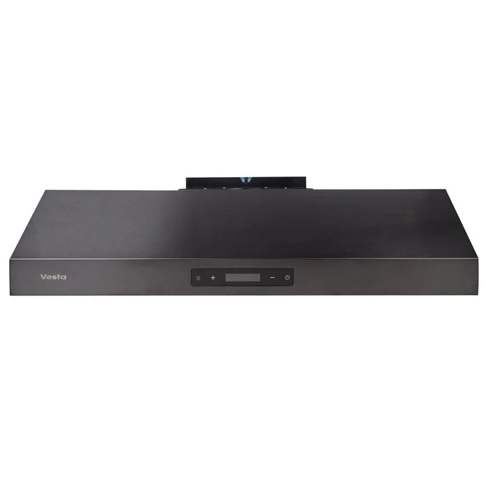 Vesta Atlanta 30" Black Stainless Steel Under Cabinet Range Hood