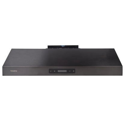 Vesta Atlanta 30" Black Stainless Steel Under Cabinet Range Hood