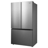 Midea MRF27I6BST Counter Depth French Door Refrigerator, 36 inch Width, 26.5 cu. ft. Capacity, Counter Depth, Water Dispenser (Interior), Ice Dispenser (Freezer Located), ENERGY STAR Certified, Stainless Steel colour