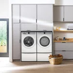 Electrolux Washer ELFW7337AW & Electric Dryer ELFE733CAW