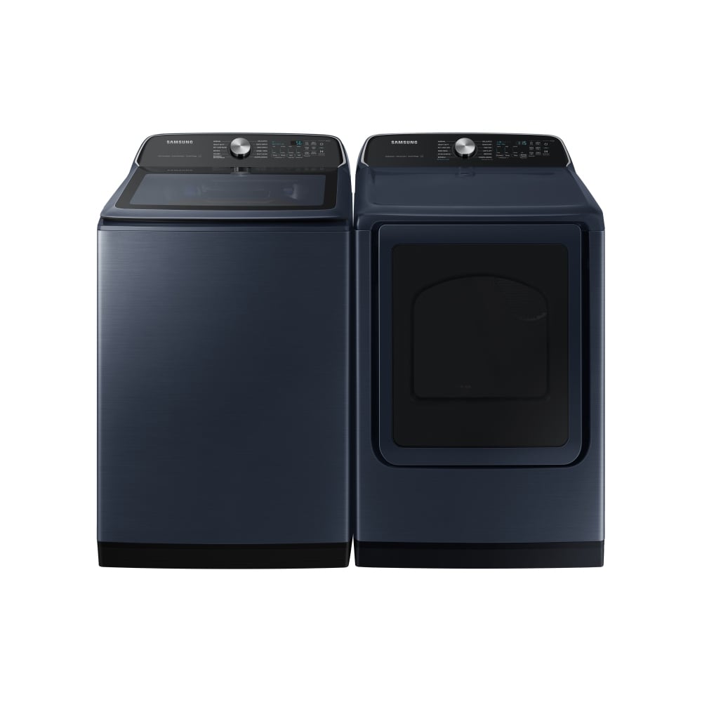 Samsung Top Load Washer WA54CG7150ADA4 & Electric Dryer DVE54CG7155DAC