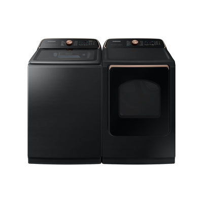 Samsung Top Load Washer WA54CG7550AVA4 & Electric Dryer DVE54CG7550VAC