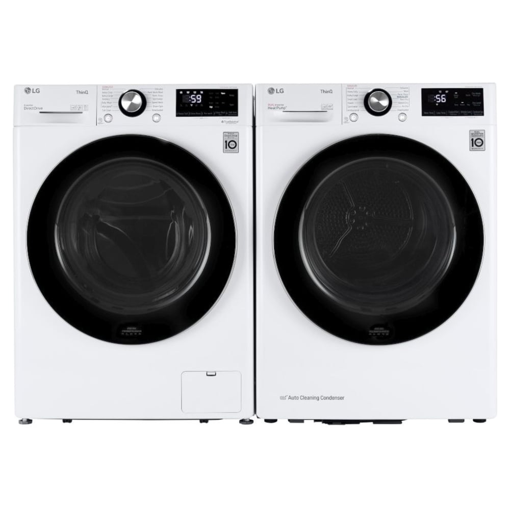 LG Washer WM1455HWA & Electric Dryer DLHC1455W