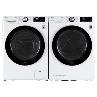 LG Washer WM1455HWA & Electric Dryer DLHC1455W