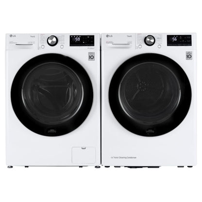 LG Washer WM1455HWA & Electric Dryer DLHC1455W