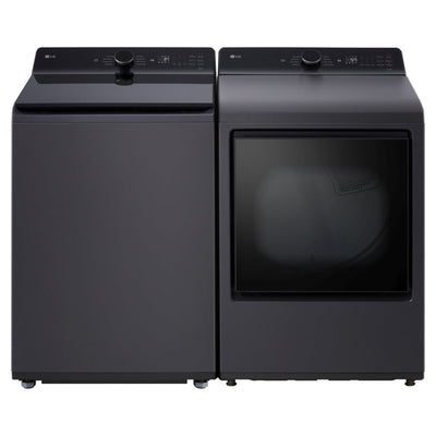 LG Top Load Washer WT8405CB & Electric Dryer DLE8400BE