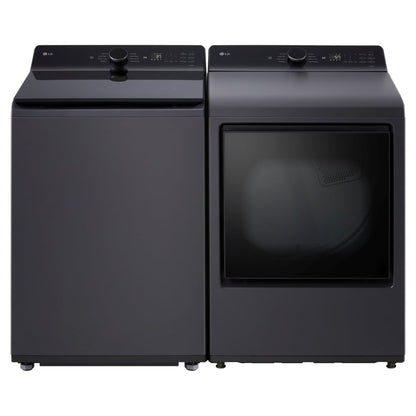 LG Top Load Washer WT8405CB & Electric Dryer DLE8400BE